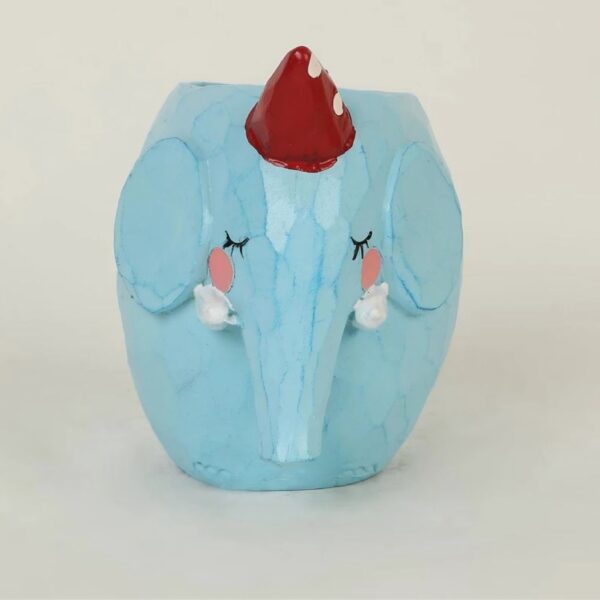 Handcrafted Diamond Elephant Resin (11cm*11cm) - Image 3