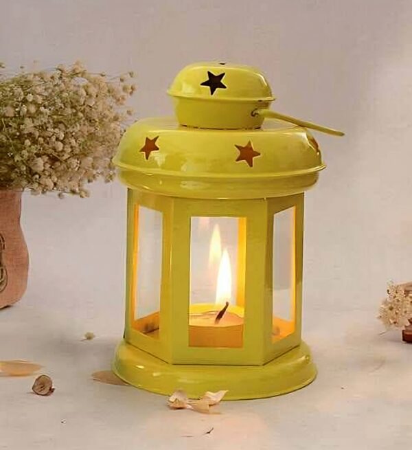 Vibrant Metal Star Lantern – Add a Spark to Your Space!