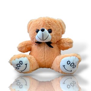 Classic Teddy Bear with Bow-Cuddle friend (30 Cm)