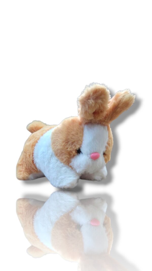 Fluffy Bunny Plush – Adorable & Huggable Rabbit Toy - Image 4