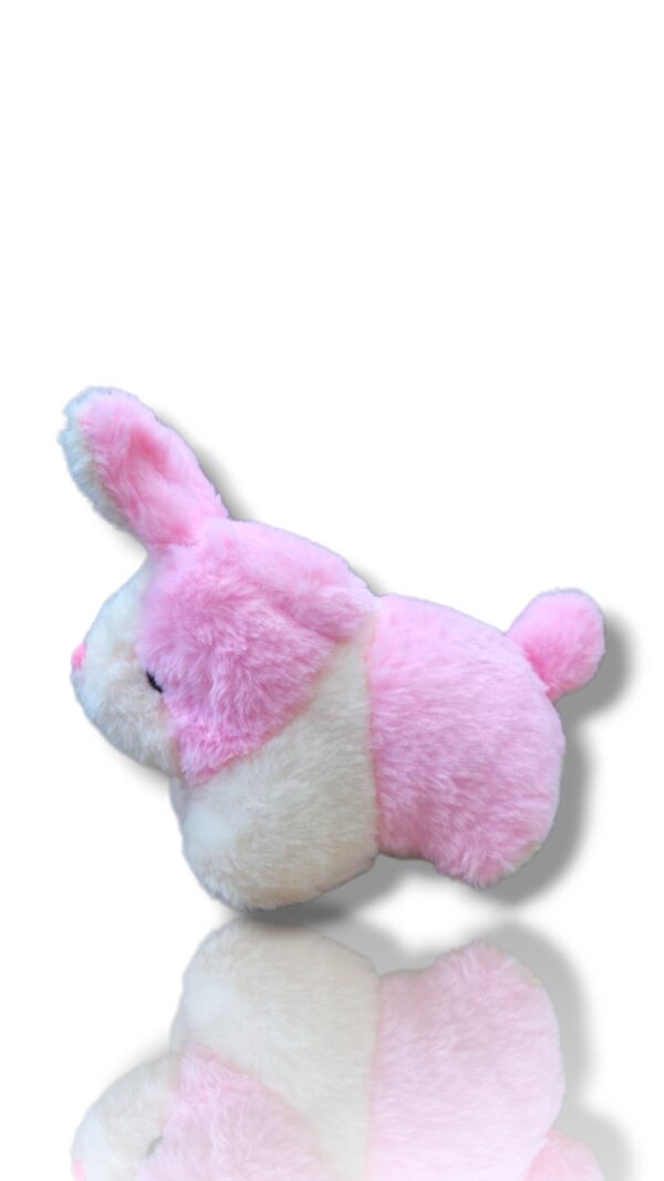 Fluffy Bunny Plush – Adorable & Huggable Rabbit Toy - Image 3