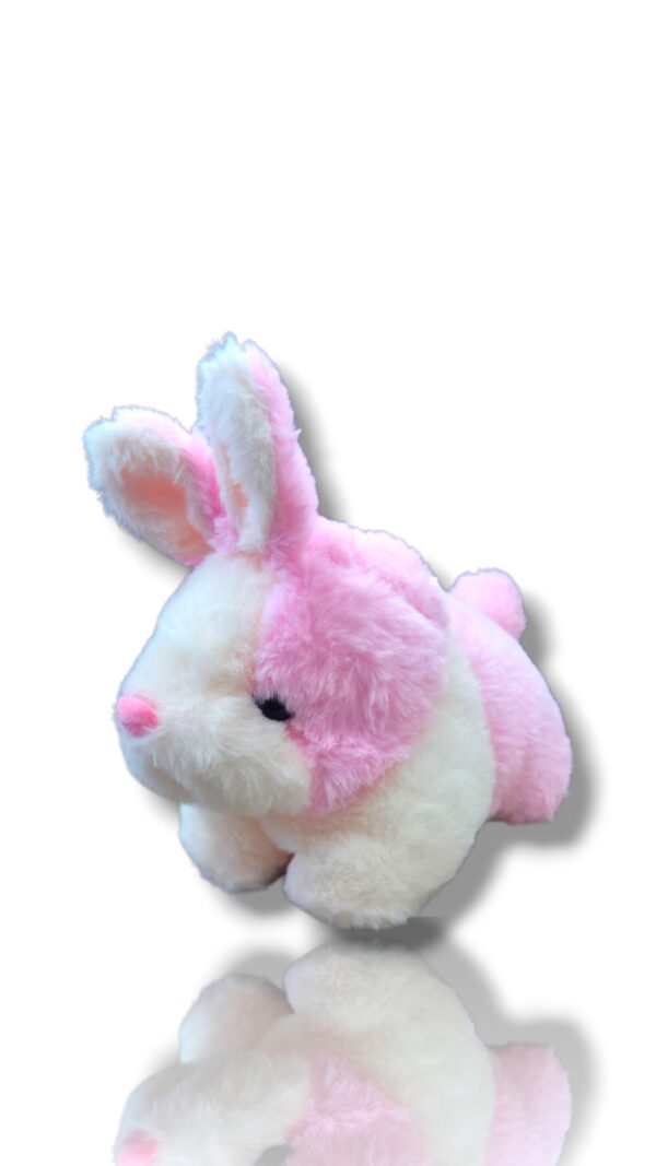 Fluffy Bunny Plush – Adorable & Huggable Rabbit Toy - Image 2