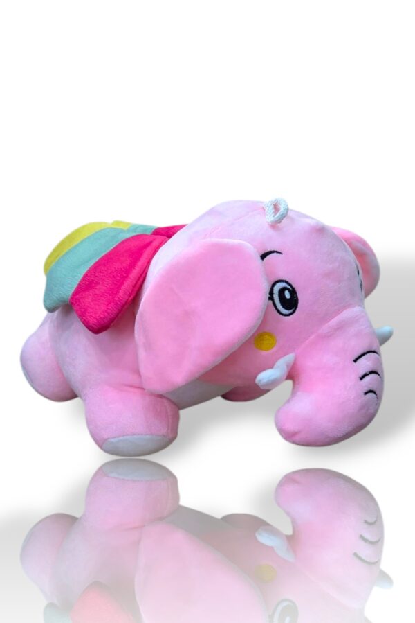 Flying Elephant Soft Toy Pink Colour, Ultra Soft (35cm) - Image 3