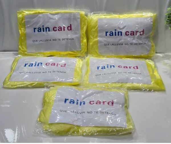 Rain Card Disposable Emergency Raincoat, Unisex - Image 3