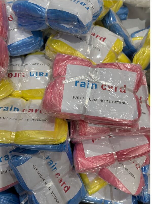 Rain Card Disposable Emergency Raincoat, Unisex - Image 2
