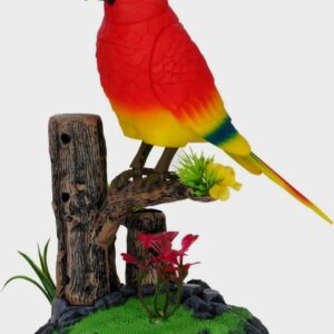Sound Control Parrot Realistic Moving Bird-Chirping (30cm)