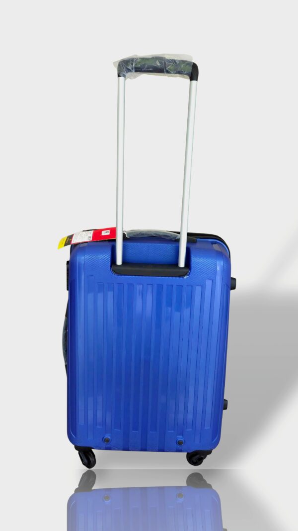 Aristocrat Trolley Luggage 65 cm with 360° Wheels (Blue) - Image 4