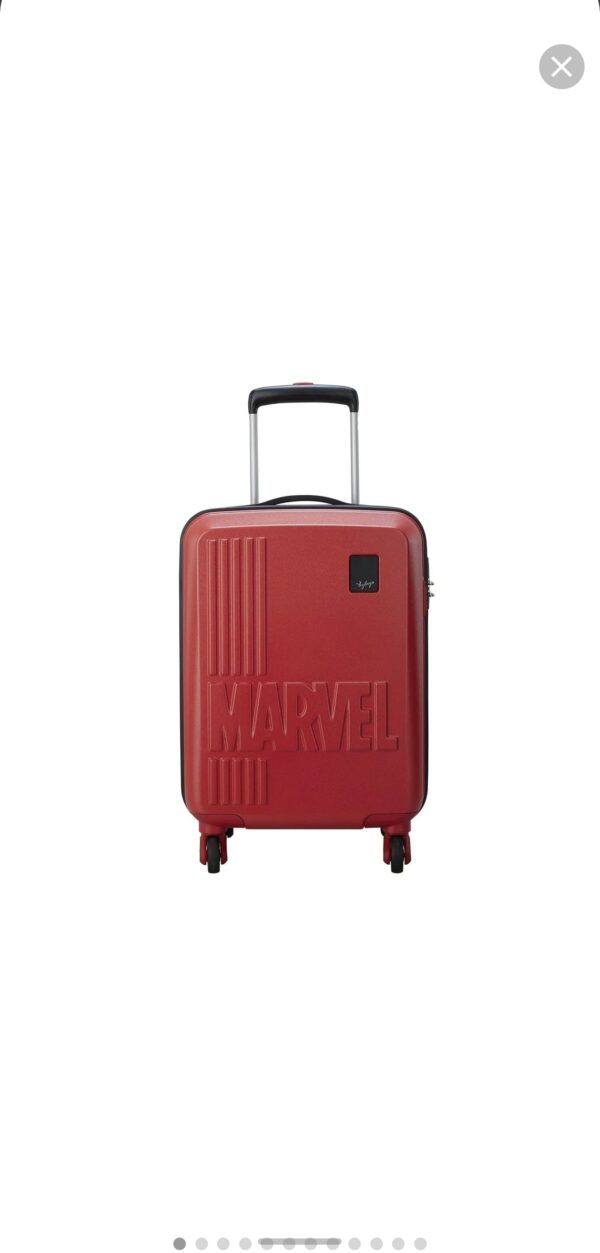 Skybags Marvel 51 cm Trolley Bag – Compact Luggage (Red) - Image 2